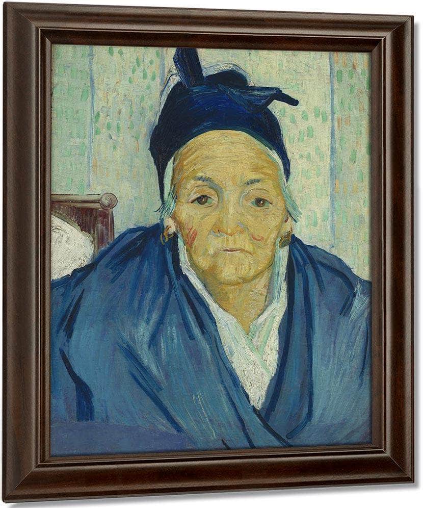 An Old Woman Of Arles Arles Feb 1888 (Anciana De Arles) By Vincent Van Gogh Fine Art Print