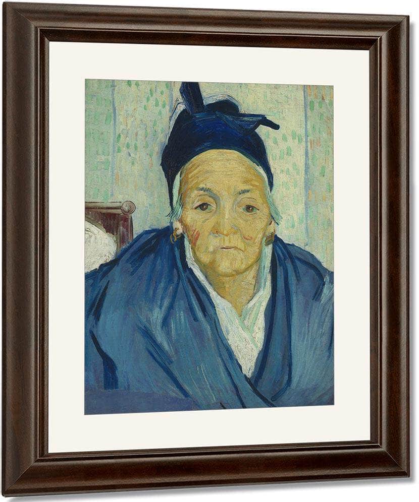An Old Woman Of Arles Arles Feb 1888 (Anciana De Arles) By Vincent Van Gogh Fine Art Print