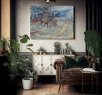 An Unscheduled Stop By Charles Marion Russell Fine Art Print