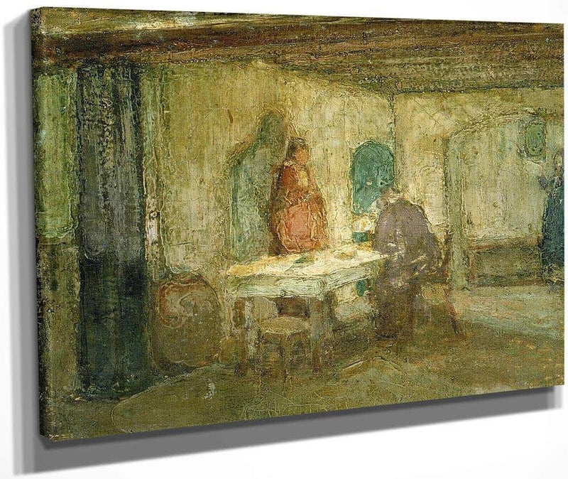 And He Disappeared Out Of Their Sight 1898 By Henry Ossawa Tanner Fine Art Print