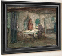 And He Disappeared Out Of Their Sight By Henry Ossawa Tanner Fine Art Print