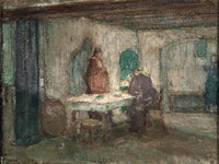 And He Disappeared Out Of Their Sight By Henry Ossawa Tanner Fine Art Print
