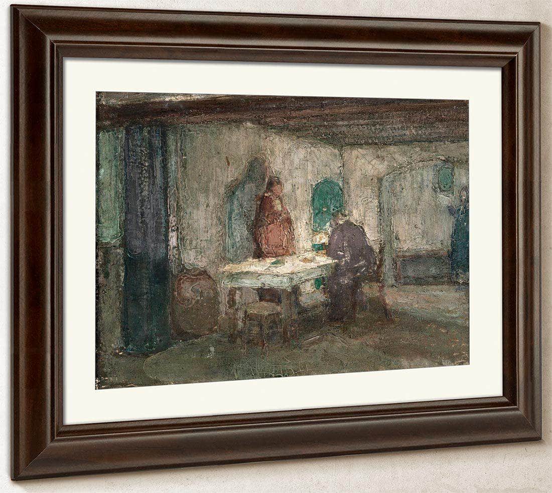 And He Disappeared Out Of Their Sight By Henry Ossawa Tanner Fine Art Print