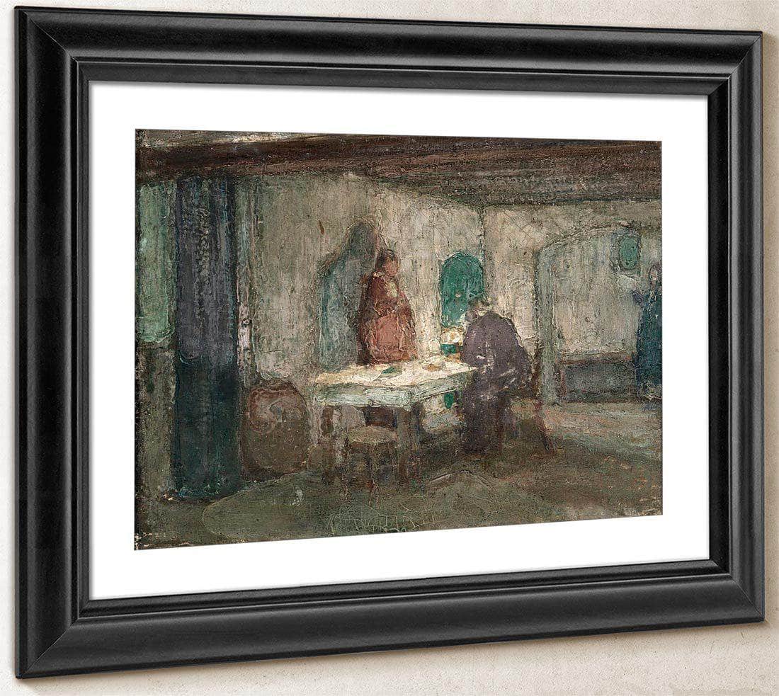 And He Disappeared Out Of Their Sight By Henry Ossawa Tanner Fine Art Print