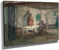 And He Disappeared Out Of Their Sight By Henry Ossawa Tanner Fine Art Print