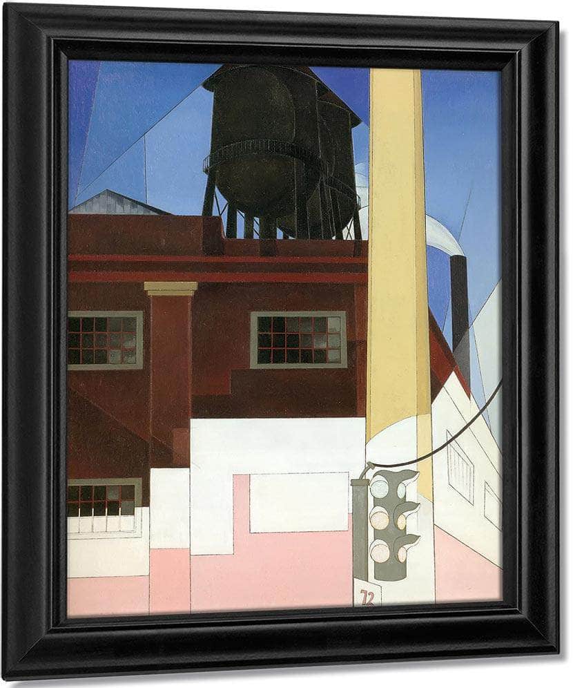 And The Home Of The Brave By Charles Demuth Fine Art Print