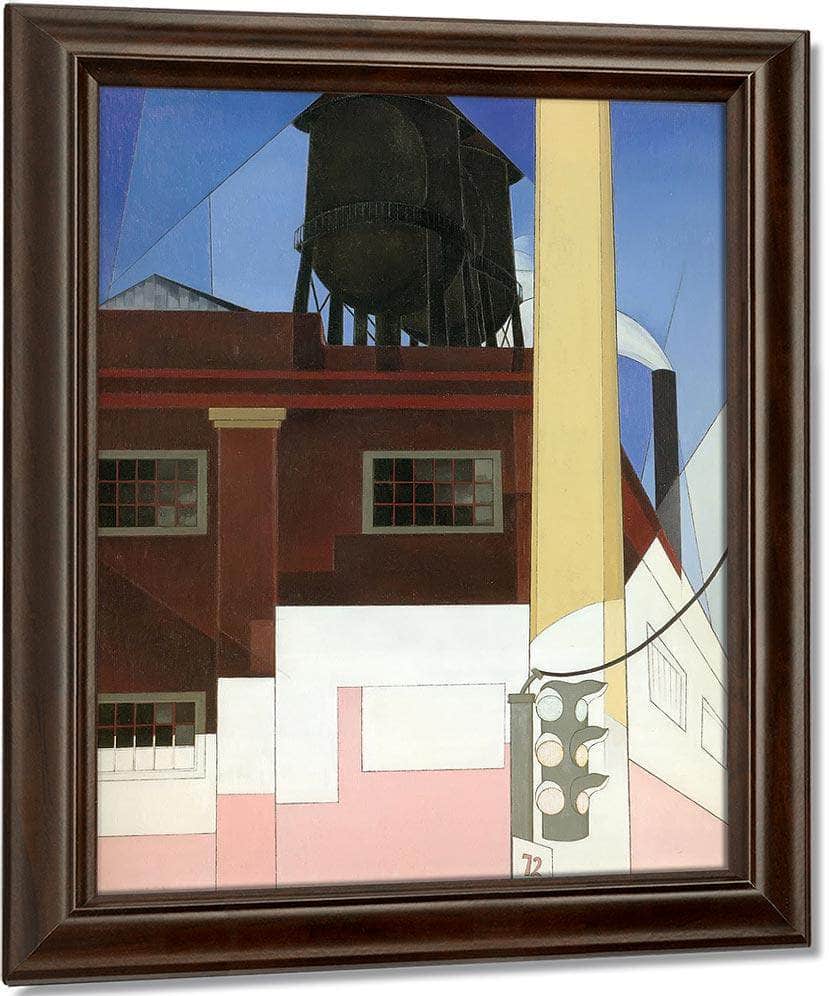 And The Home Of The Brave By Charles Demuth Fine Art Print