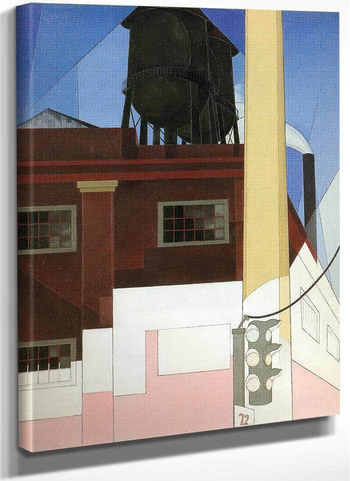 And The Home Of The Brave By Charles Demuth Fine Art Print