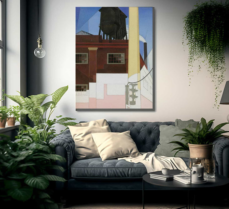 And The Home Of The Brave By Charles Demuth Fine Art Print