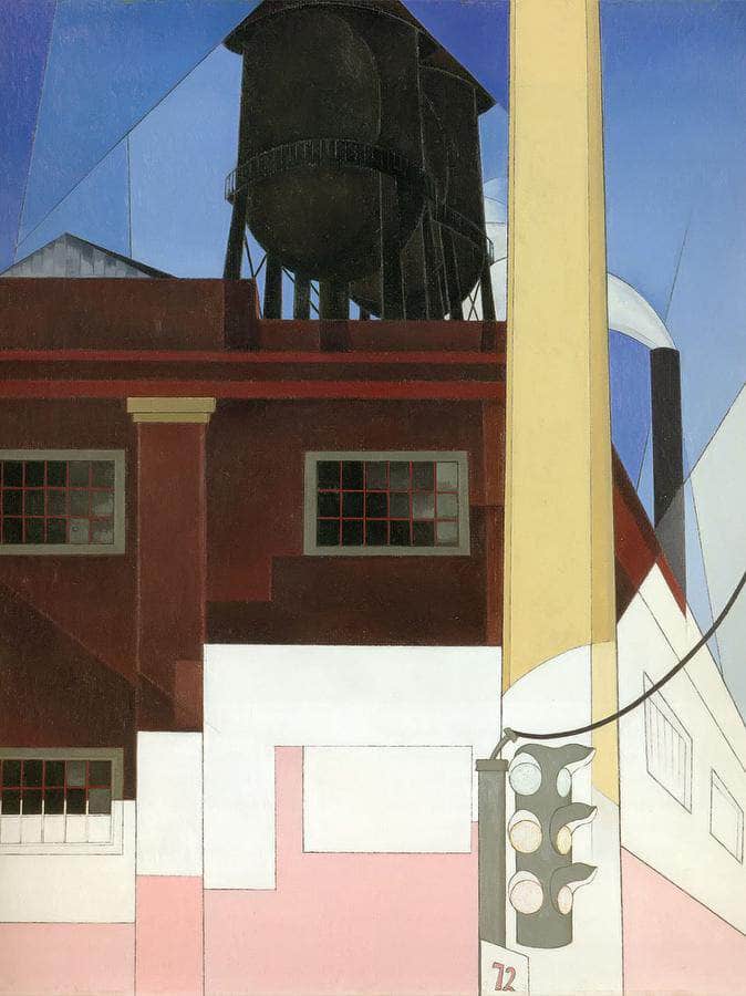 And The Home Of The Brave By Charles Demuth Fine Art Print