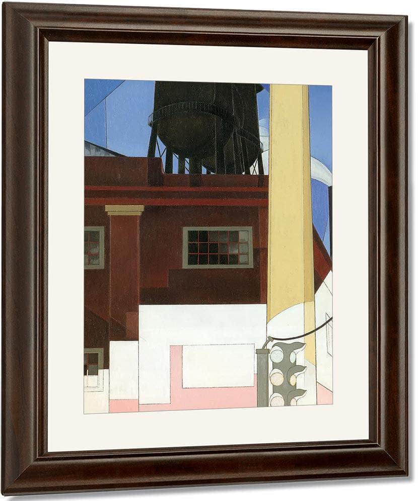 And The Home Of The Brave By Charles Demuth Fine Art Print