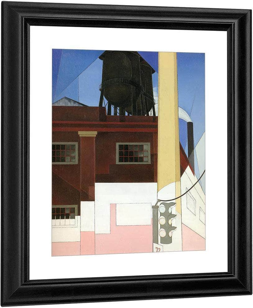 And The Home Of The Brave By Charles Demuth Fine Art Print