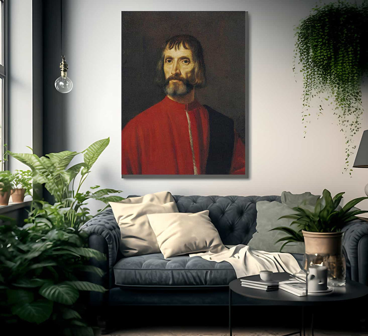 Andrea Dei Franceschi By Titian Fine Art Print