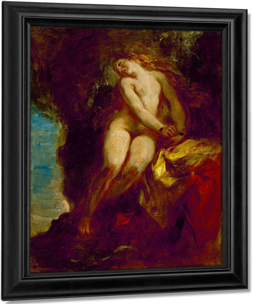 Andromeda By Ferdinand Victor Eugene Delacroix Fine Art Print