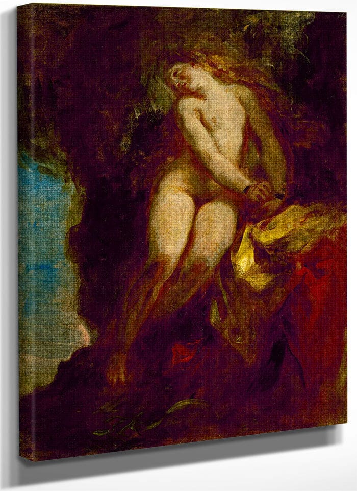 Andromeda By Ferdinand Victor Eugene Delacroix Fine Art Print