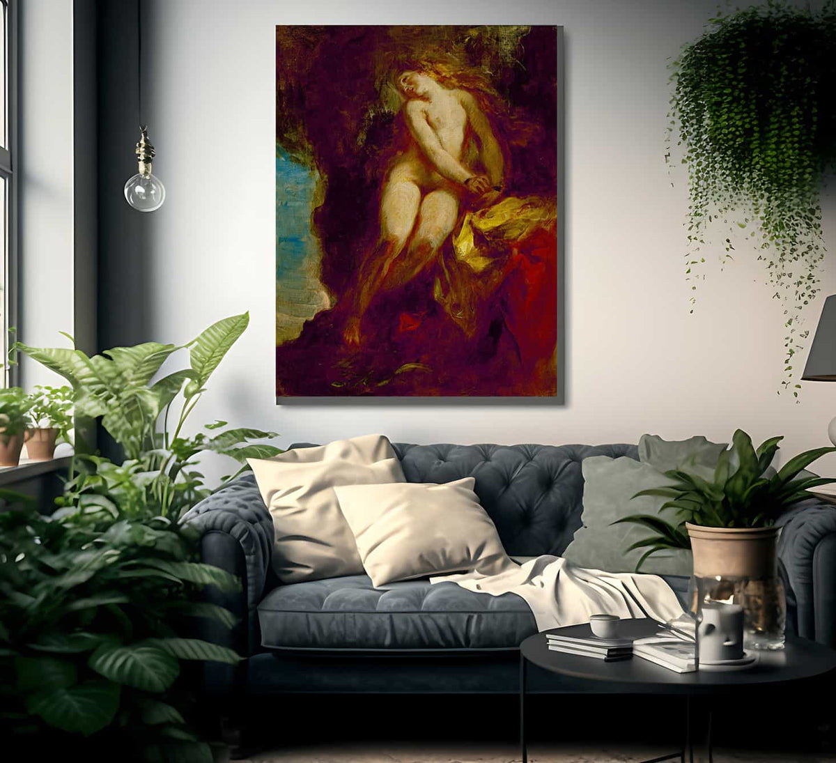 Andromeda By Ferdinand Victor Eugene Delacroix Fine Art Print