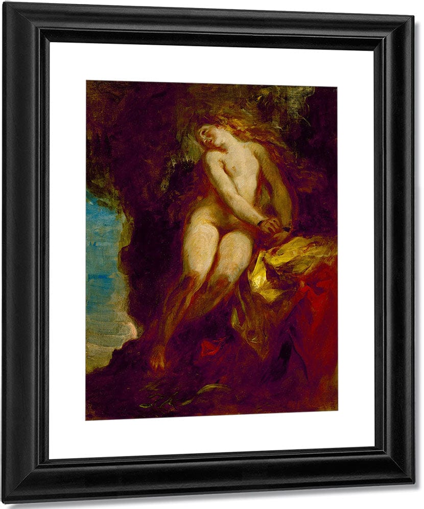 Andromeda By Ferdinand Victor Eugene Delacroix Fine Art Print
