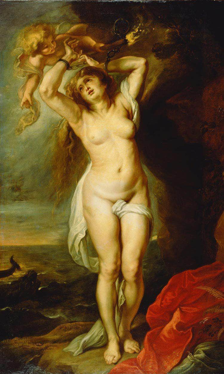 Andromeda By Peter Paul Rubens Fine Art Print
