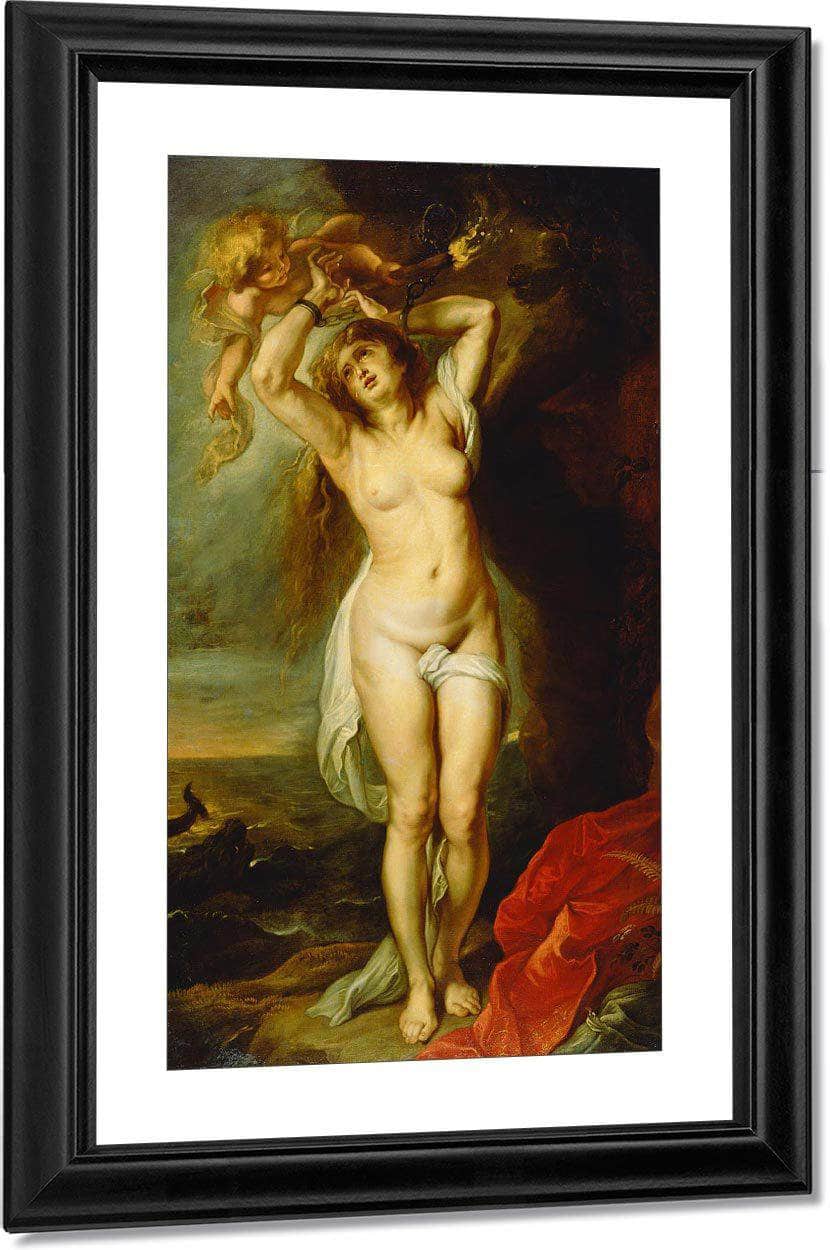 Andromeda By Peter Paul Rubens Fine Art Print