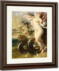 Andromeda, Perseus Coming To Her Rescue By William Etty Fine Art Print