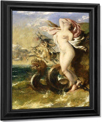 Andromeda, Perseus Coming To Her Rescue By William Etty Fine Art Print