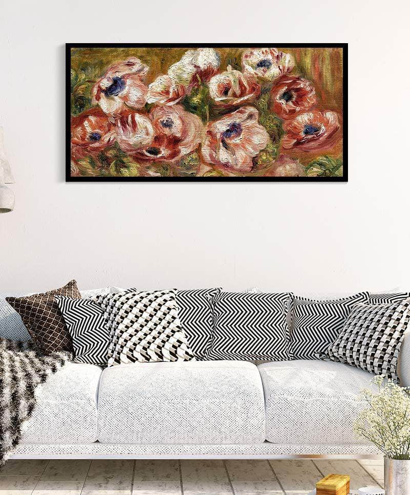 Anemones Painting Auguste Renoir Canvas Art Fine Art Print