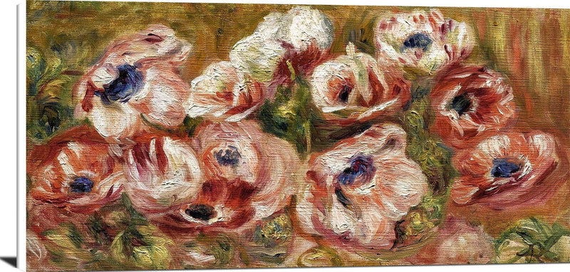 Anemones Painting Auguste Renoir Canvas Art Fine Art Print