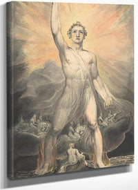 Angel Of The Revelation 1803 1805 Pencil Watercolor 39 2X26Cm Met By William Blake Fine Art Print