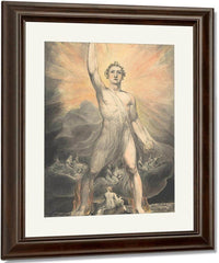 Angel Of The Revelation 1803 1805 Pencil Watercolor 39 2X26Cm Met By William Blake Fine Art Print