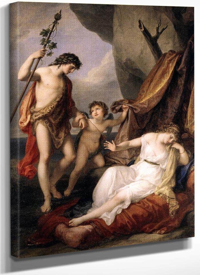 Angelica Kauffman   Bacchus And Ariadne 1794 97X65In Attingham Park Shropshire By Angelica Kauffmann Fine Art Print