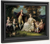 Angelica Kauffmann Ferdinand Iv King Of Naples And His Family 1783 By Angelica Kauffmann Fine Art Print