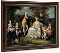 Angelica Kauffmann Ferdinand Iv King Of Naples And His Family 1783 By Angelica Kauffmann Fine Art Print