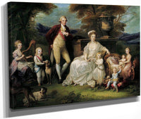 Angelica Kauffmann Ferdinand Iv King Of Naples And His Family 1783 By Angelica Kauffmann Fine Art Print