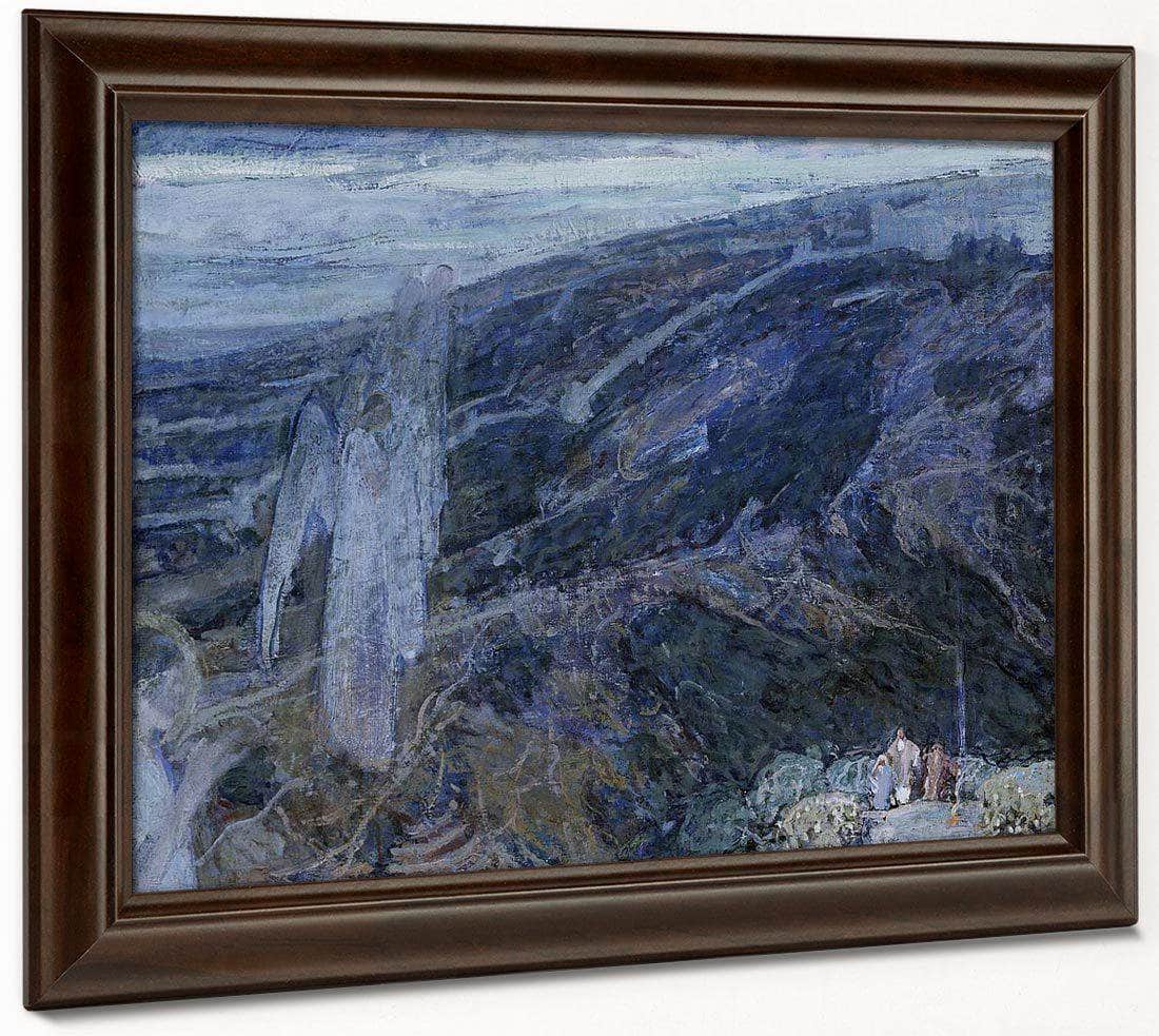 Angels Appearing Before The Shepherds 1910 By Henry Ossawa Tanner Fine Art Print