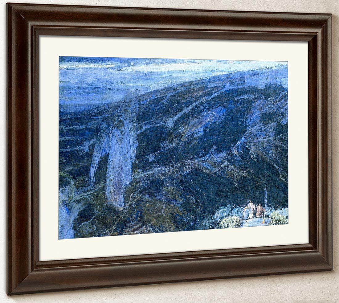 Angels Appearing Before The Shepherds By Henry Ossawa Tanner Fine Art Print