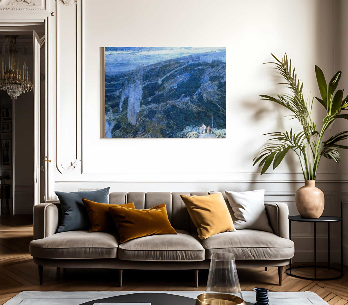 Angels Appearing Before The Shepherds By Henry Ossawa Tanner Fine Art Print