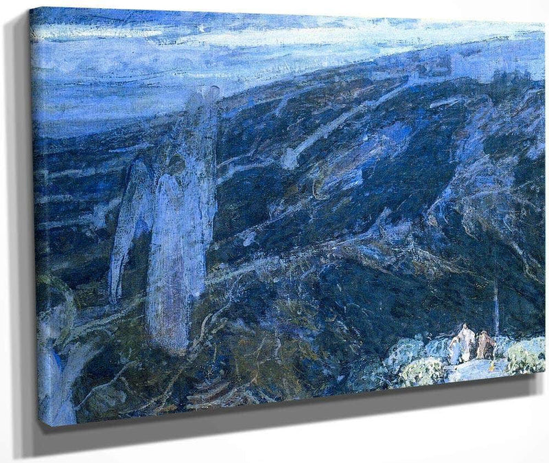 Angels Appearing Before The Shepherds By Henry Ossawa Tanner Fine Art Print