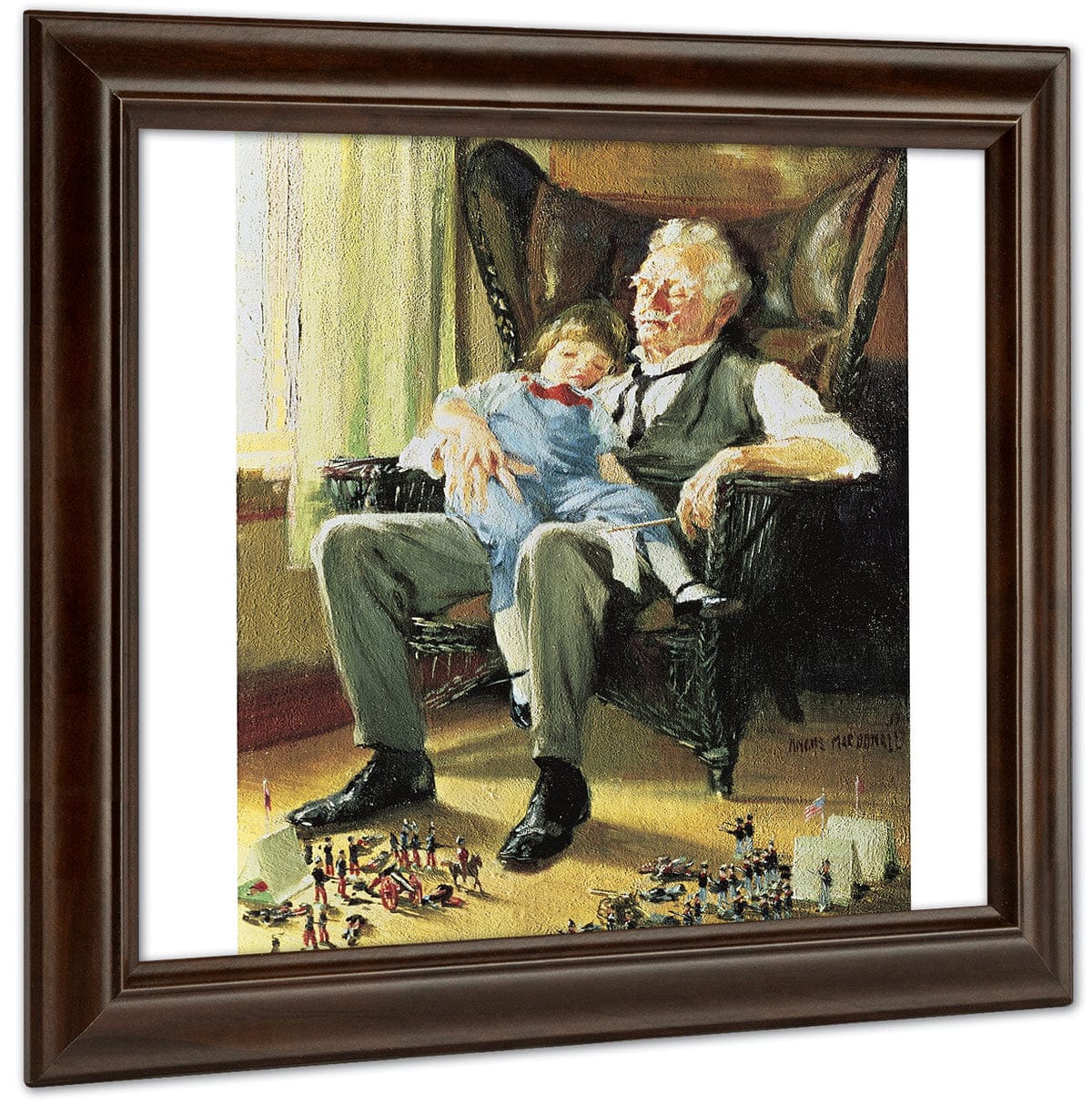 Angus Peter Macdonall By Angus Macdonall Fine Art Print