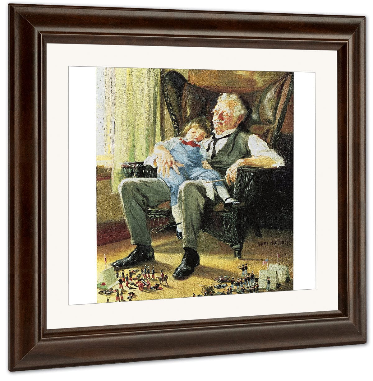 Angus Peter Macdonall By Angus Macdonall Fine Art Print