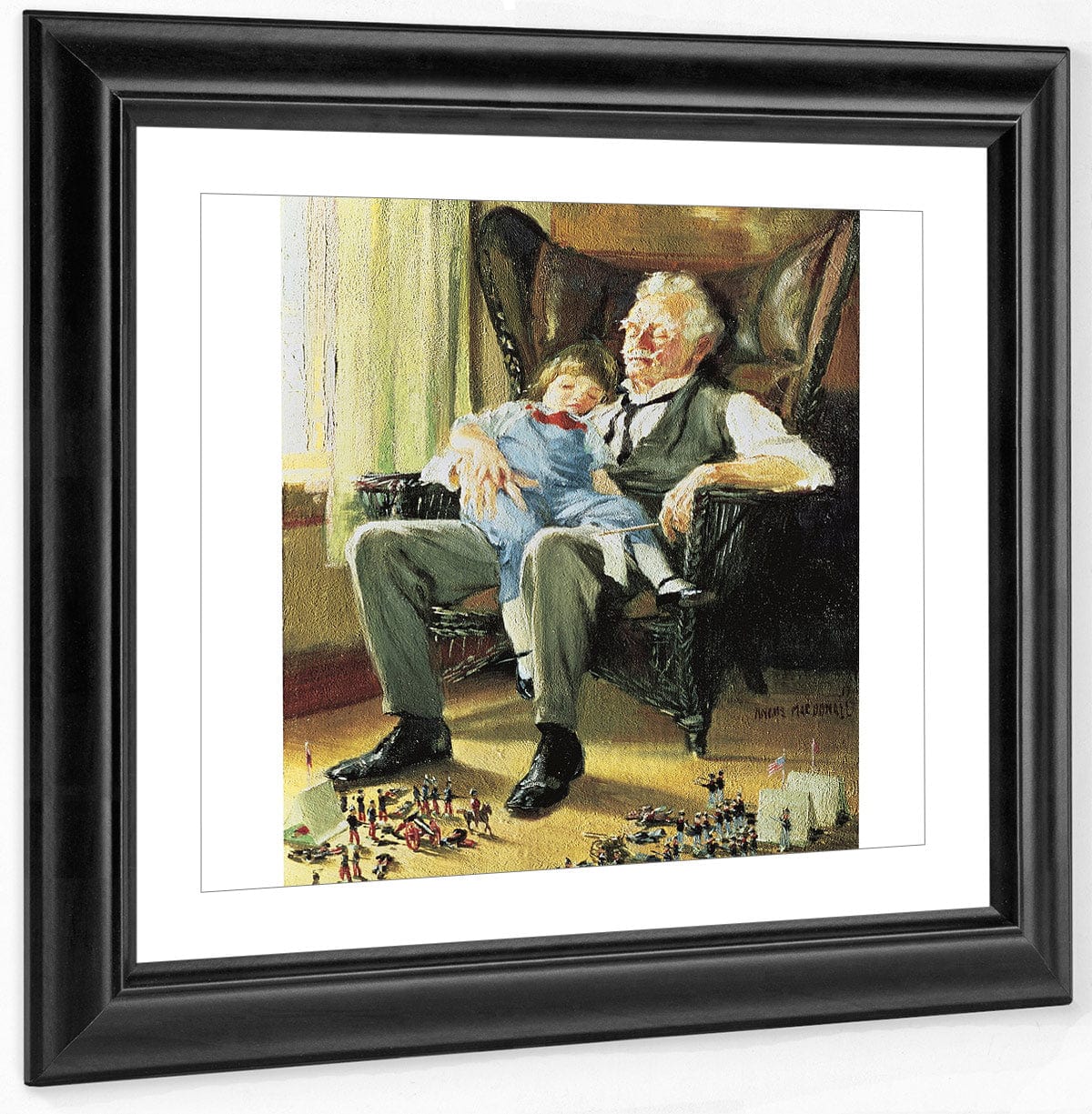 Angus Peter Macdonall By Angus Macdonall Fine Art Print