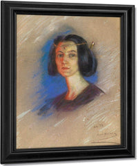 Anita Hunt By Alice Pike Barney Fine Art Print