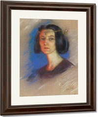 Anita Hunt By Alice Pike Barney Fine Art Print