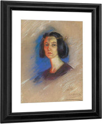 Anita Hunt By Alice Pike Barney Fine Art Print