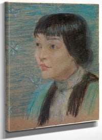 Anna May Wong By Alice Pike Barney Fine Art Print