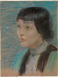 Anna May Wong By Alice Pike Barney Fine Art Print