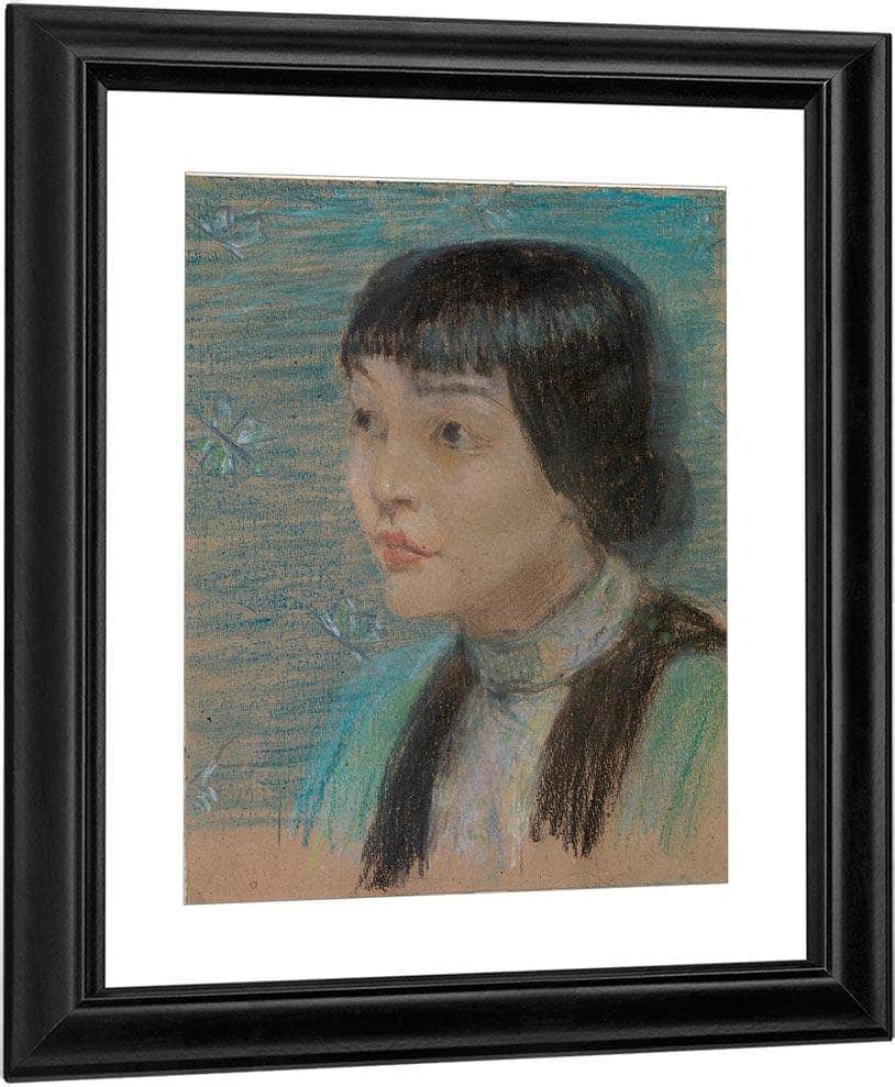 Anna May Wong By Alice Pike Barney Fine Art Print