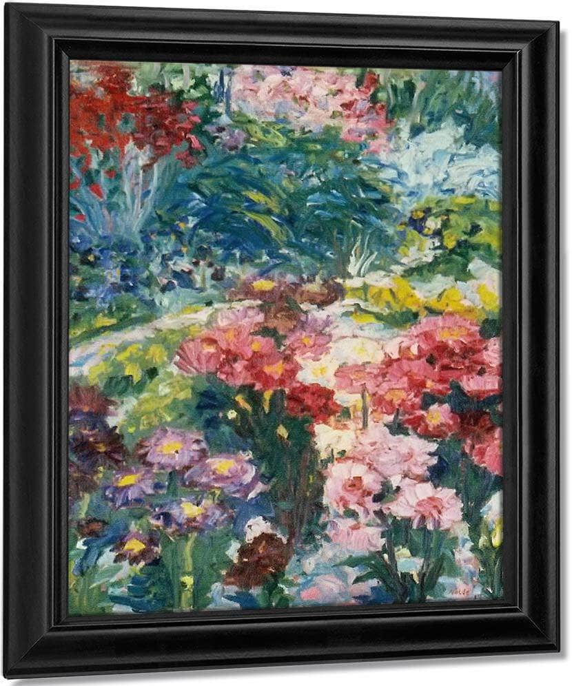 Anna Wied S Garden By Emil Nolde Fine Art Print