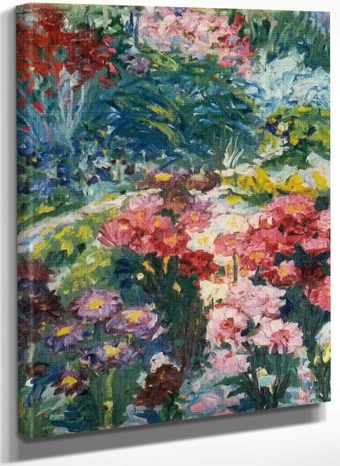 Anna Wied S Garden By Emil Nolde Fine Art Print