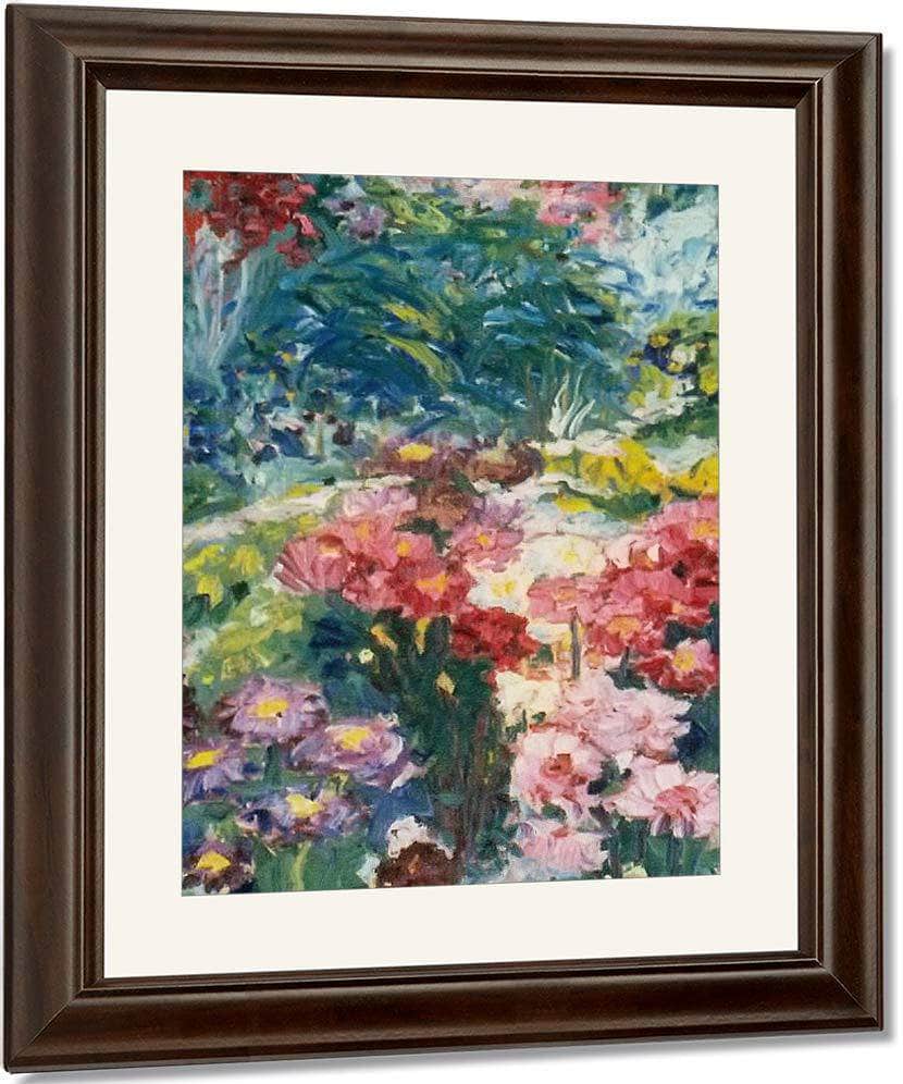 Anna Wied S Garden By Emil Nolde Fine Art Print