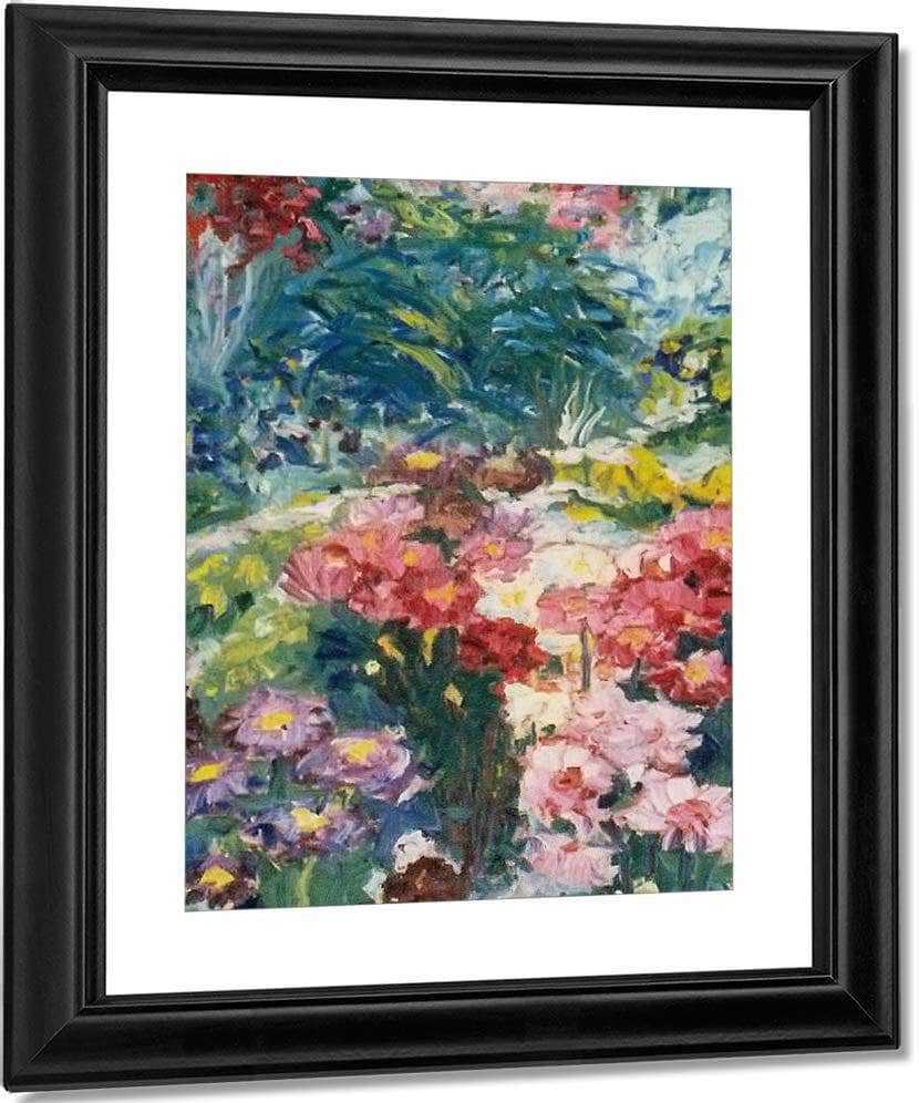 Anna Wied S Garden By Emil Nolde Fine Art Print